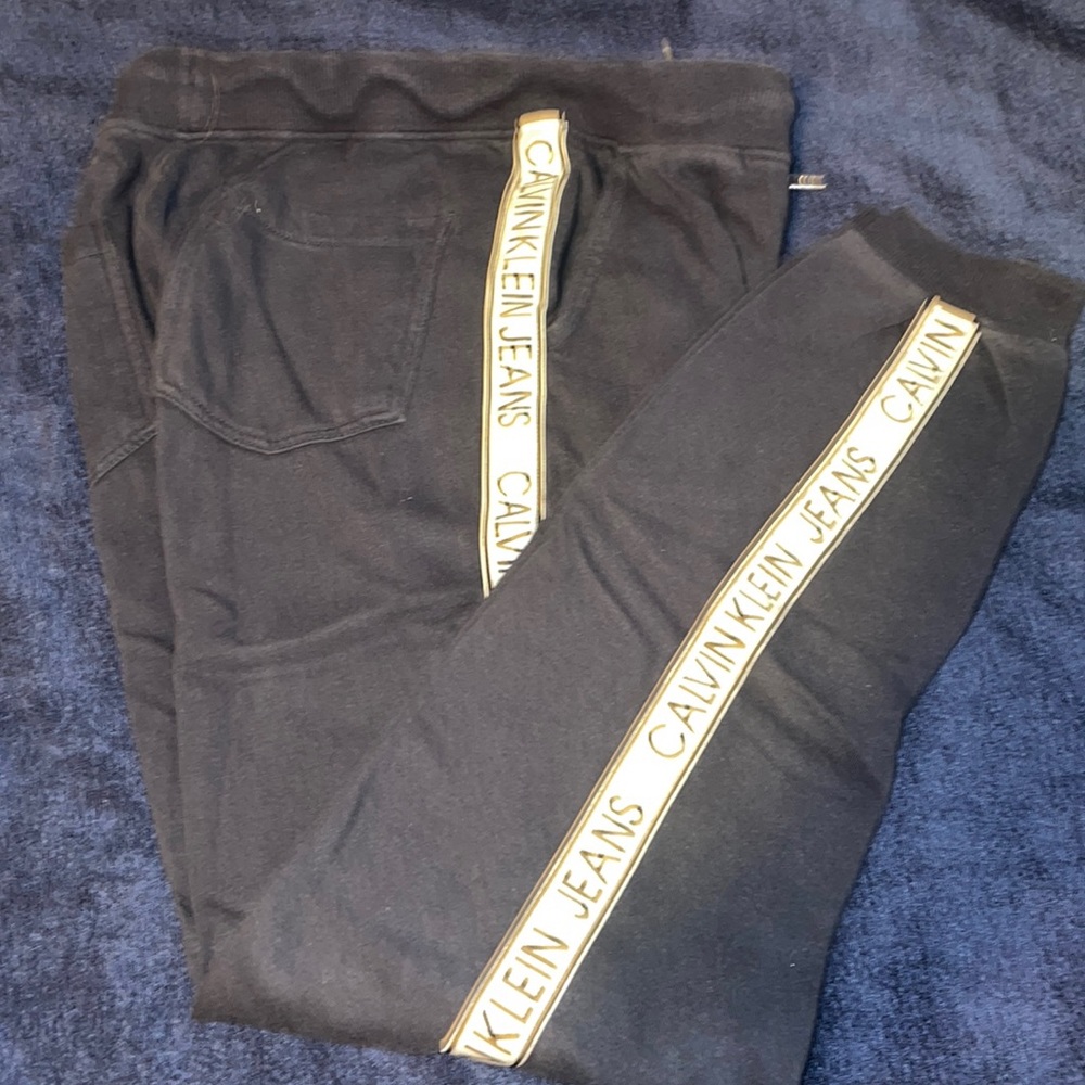 Calvin Klein Joggers Blue Size Large 14/16